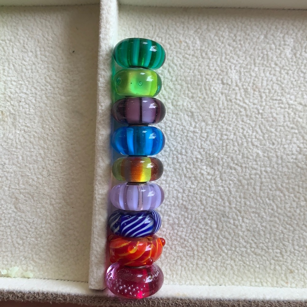 Troll Glass Beads sold separate or together